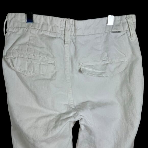 Mother The Tomcat Prep High Waist Cropped Jeans Return To The Island Wash Sz 26 - Picture 4 of 14